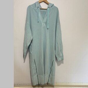 FP Movement Spur Of The Moment Solid Hoodie Sml Blue Slouchy Oversized Relaxed